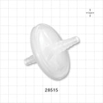 Hydrophobic Filter, Stepped Barb, Individually Packed - 50 mm, 0.28 inch - 0.51 inch Hose Barb (7 mm - 13 mm); 0.22 micron - 28515