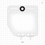 2D Bag Chamber, 2 Ports, Non-Sterile - 50 ml; Both Ports Fit 1/8 inch ID Tubing (0.125 inch, 3.18 mm) - 28700