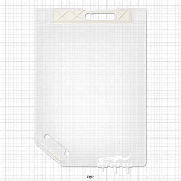 2D Bag Chamber, 3 Ports, Non-Sterile - 10 Liter; 2 Ports Fit 3/8 inch ID Tubing (0.375 inch, 9.53 mm); 1 Port Fits 1/8 inch ID Tubing (0.125 inch, 3.18 mm) - 28707