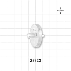 Minisart Hydrophobic Filter, Female Luer Lock Inlet, Male Luer Slip Outlet - 25 mm; 0.2 micron - 28823