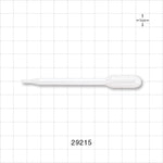 General Purpose Pipette - 1.7 ml Capacity; 0.9 ml Draw; 0.189 inch Stem Diameter (4.8 mm) x 3.4 inch length (86.4 mm) - 29215