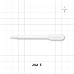 General Purpose Pipette - 1.7 ml Capacity; 0.9 ml Draw; 0.189 inch Stem Diameter (4.8 mm) x 3.4 inch length (86.4 mm) - 29215