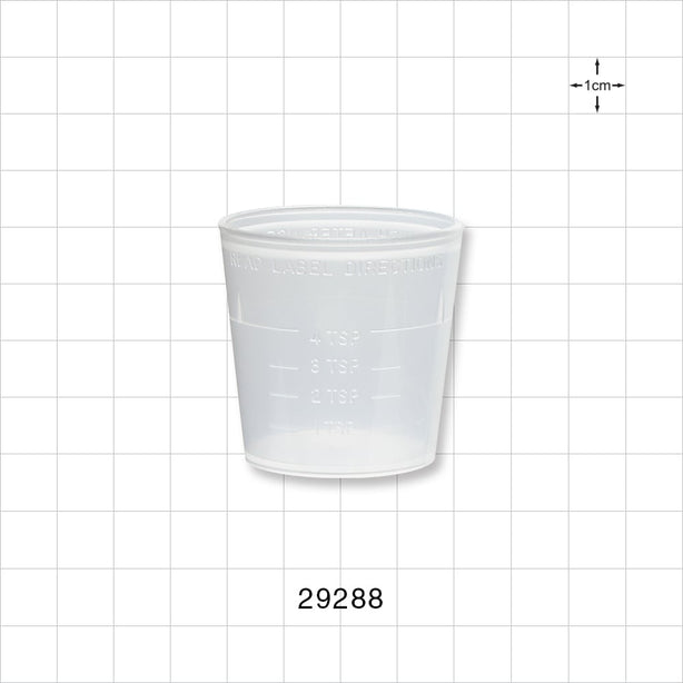 Measuring Cup - 20 ml, 0.68 oz., 4 tsp - 29288