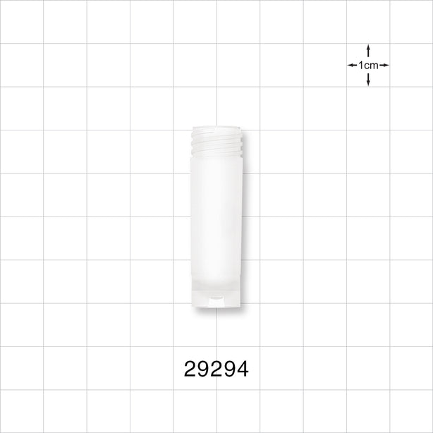 Vial; 1,000/Bag - 2 ml; 1.65 inch x 0.481 inch OD (41.9 mm x 12.2 mm) - 29294