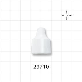 Ribbed Screw Cap, White for 29707 -  - 29710