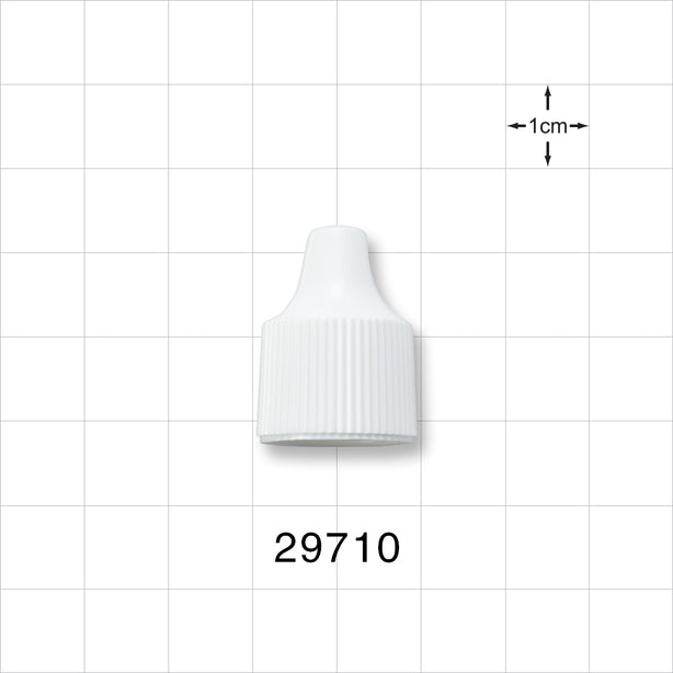 Ribbed Screw Cap, White for 29707 -  - 29710