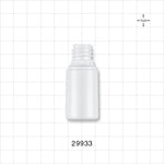 15ml White Cylinder Bottle, Bulk Packed - 15 ml, 0.5 oz. - 29933