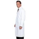 Landau Uniforms Men's Full-Length White Twill Lab Coat with 5 Buttons 3138 WWF 34 - 1.0 Each