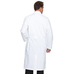 Landau Uniforms Men's Full-Length White Twill Lab Coat with 5 Buttons 3138 WWF 42 - 1.0 Each