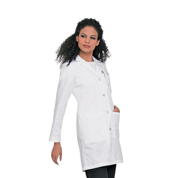 Landau Uniforms Women's Lab Coats with 4 Pockets 3153 WWVC 14 - 1.0 Each