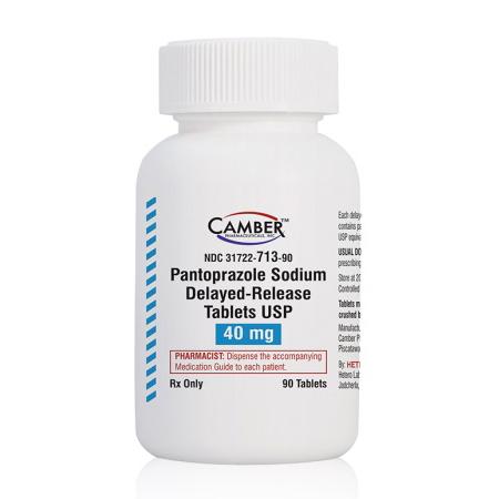 Camber Pharmaceuticals Pantoprazole Sodium Oral 31722-0713-90 - - MDL-31722-713-90