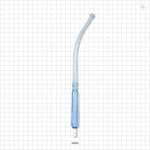 Yankauer, Bulb Tip, with Control Vent, Blue Tint -  - 32002