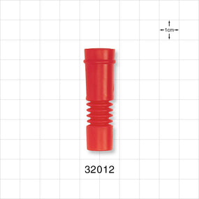 Suction Connector, Red - Fits 30 FR OD Tubing (0.393 inch, 10 mm) - 32012
