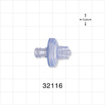 Transducer Protector, Female Luer Lock Inlet, Male Luer Lock Outlet -  - 32116