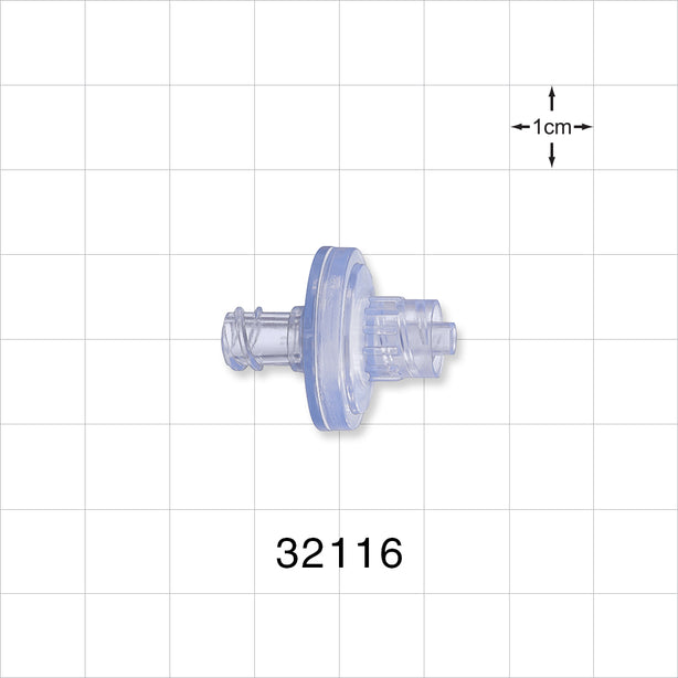 Transducer Protector, Female Luer Lock Inlet, Male Luer Lock Outlet -  - 32116