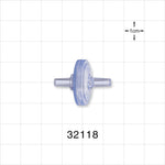 Transducer Protector,  Male Luer Slip Inlet, Male Luer Slip Outlet -  - 32118