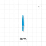 Guide Wire J Straightener, Blue - 0.114 OD (2.9 mm); Fits 0.032  to 0.038 inch Guide Wires (0.812 - 0.965 mm) - 32203