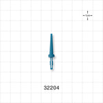 Guide Wire J Straightener, Blue - 0.09 OD (2.3 mm); Fits 0.025  to 0.03 inch Guide Wires (2.3 mm; 0.635 - 0.762 mm) - 32204