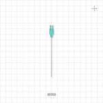 Introducer Needle with Protector, Super Sharp Echo Tip, Thin Wall; 100/Bag - 21 G; 2.75 inch (70 mm) - 32302