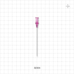 Introducer Needle with Protector, Extra Thin Wall; 100/Bag - 18 G; 2.75 inch (70 mm) - 32304