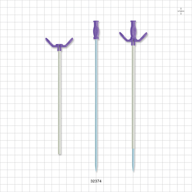Tear-Away Introducer Sheath with Dilator, Griplock Hub - 10 FR x 5.437 inch (138 mm) - 32374
