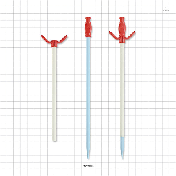 Tear-Away Introducer Sheath with Dilator, Griplock Hub - 16 FR x 5.437 inch (138 mm) - 32380
