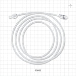 High-Durometer Extension Line, Female Luer Lock to Male Luer Lock - 90A Durometer; 0.06 inch ID x 0.125 inch OD (1.5 mm x 3.2 mm); 60 inch Length (1524 mm) - 33002