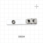 Alligator Clip with Snap Strap -  - 33034