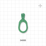 Sheet Clip, Green -  - 34000