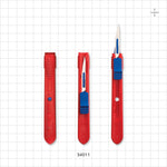 Safety Scalpel, Blue Thumb Slider, #11; 100/Box -  - 34011