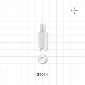 Tubing Weight, Natural - Fits 1/4 inch ID Tubing (0.25 inch, 6.35 mm) - 34014