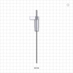 OneShot™ Inova Style Single-Use Filling Needle, 13 mm Hub, Barbed - 2.1 mm Needle ID; Fits 1/8 inch ID Tubing (0.125 inch, 3.18 mm) - 34104