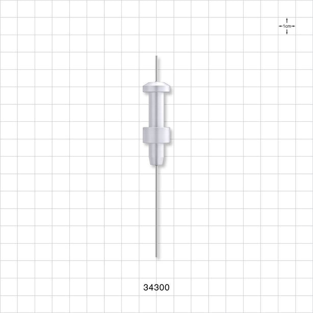 OneShot™ IMA Style Single-Use Filling Needle, Non-Barbed - 0.8 mm Needle ID; Fits 1/32 inch ID Tubing (0.031 inch, 0.79 mm) - 34300