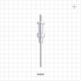 OneShot™ IMA Style Single-Use Filling Needle, Barbed - 2.1 mm Needle ID; Fits 1/8 inch ID Tubing (0.125 inch, 3.18 mm) - 34303