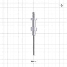 OneShot™ IMA Style Single-Use Filling Needle, Barbed - 3 mm Needle ID; Fits 1/8 inch ID Tubing (0.125 inch, 3.18 mm) - 34304