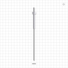 OneShot™ Syntegon PreVAS Style Single-Use Filling Needle, Barbed - 3 mm Needle ID; Fits 1/8 inch ID Tubing (0.125 inch, 3.18 mm) - 34502