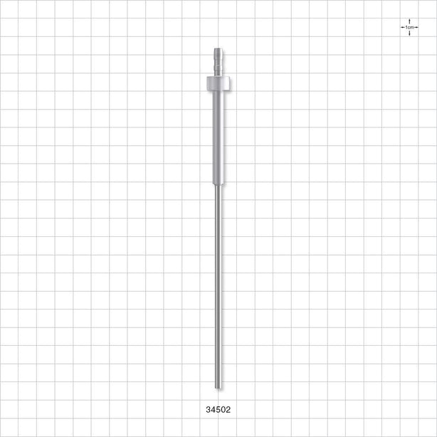 OneShot™ Syntegon PreVAS Style Single-Use Filling Needle, Barbed - 3 mm Needle ID; Fits 1/8 inch ID Tubing (0.125 inch, 3.18 mm) - 34502