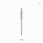 OneShot™ Cytiva Style Single-Use Filling Needle, Barbed - 3 mm Needle ID; Fits 1/8 inch ID Tubing (0.125 inch, 3.18 mm) - 34602