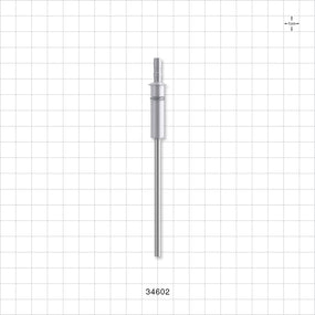 OneShot™ Cytiva Style Single-Use Filling Needle, Barbed - 3 mm Needle ID; Fits 1/8 inch ID Tubing (0.125 inch, 3.18 mm) - 34602