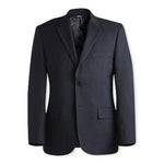 EDWARDS GARMENT CO Synergy Washable Coats 3525 007 S Men's Suit Jacket, Navy, Size 44 Short - 1 Each