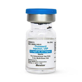 Baxter Healthcare Flumenazil Injection 36000-0148-10 10.0 Each-MDL-36000-148-10