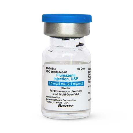 Baxter Healthcare Flumenazil Injection 36000-0148-10 10.0 Each-MDL-36000-148-10