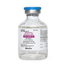 BAXTER HEALTHCARE Tobramycin Sulfate Injection 36000-0242-01 1 Each - MDL-36000-242-01