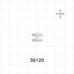 Button for Strap 36121, White -  - 36120