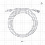 Bonded Non-Braided, High-Pressure Extension Line, Female Luer Lock to Male Luer Lock - 0.085 inch ID x 0.185 inch OD (2.2 mm x 4.7 mm); 48 inch (1219 mm); 1000 psi - 36219