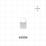 Male NRFit™ Cap, Non-Vented, Clear -  - 40056