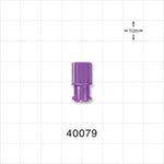 Female ENFit Cap, Non-Vented, Purple -  - 40079