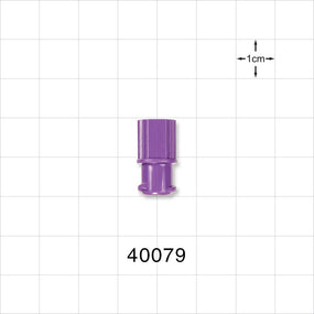 Female ENFit Cap, Non-Vented, Purple -  - 40079
