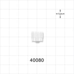 Male ENFit Cap, Non-Vented, White -  - 40080