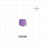 Male ENFit Cap, Non-Vented, Purple -  - 40096